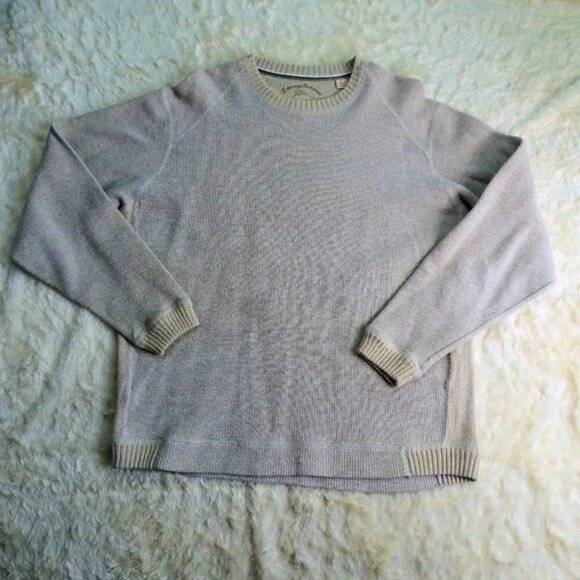 Tommy Bahamas Beige Sweater Size Medium - Picture 1 of 5